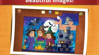 Jigsaw Puzzles Halloween Game for Kids screenshot