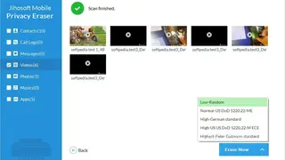Jihosoft Mobile Privacy Eraser screenshot