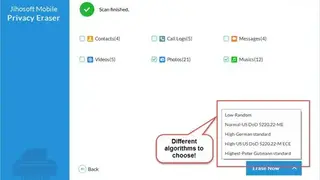 Jihosoft Mobile Privacy Eraser screenshot