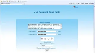 JiJi Password Reset Suite screenshot