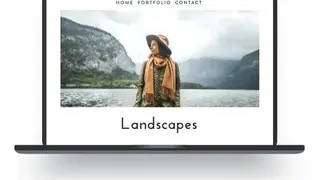 Jimdo Portfolio screenshot