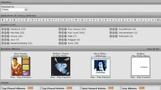 Jinzora Media Server screenshot
