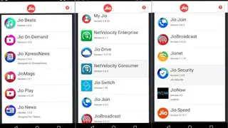 Jio Apps Store screenshot