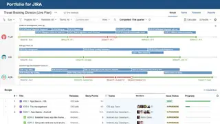 JIRA Portfolio screenshot