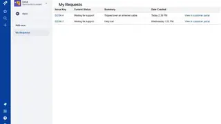 JIRA Service Desk screenshot