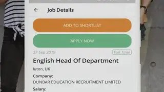 JobSwipe screenshot