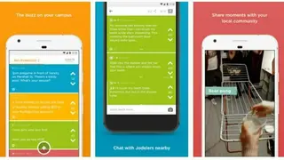 Jodel screenshot