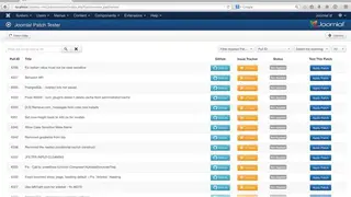 Joomla screenshot