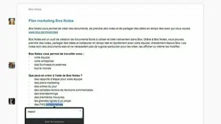 Jotbox screenshot