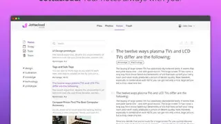 Jottacloud screenshot