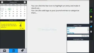 Journaley screenshot
