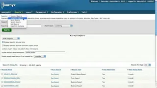 Journyx screenshot