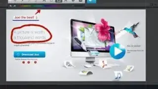 Joxi screenshot