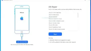 Joyoshare UltFix iOS System Recovery screenshot