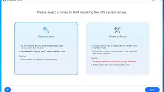 Joyoshare UltFix iOS System Recovery screenshot