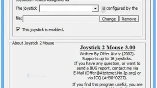 Joystick 2 Mouse screenshot