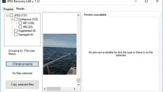 JPEG Recovery LAB screenshot