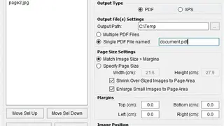 Jpeg2pdf screenshot