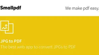 JPG to PDF (by SmallPDF) screenshot