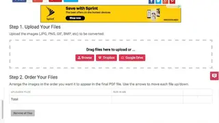 JPG to PDF Converter screenshot