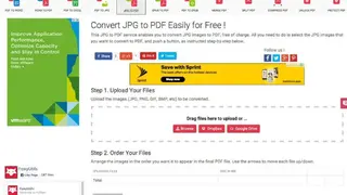 JPG to PDF Converter screenshot