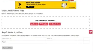 JPG to PDF Converter screenshot