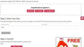 JPG to PDF Converter screenshot