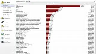JProfiler screenshot