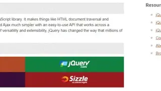 JQuery screenshot