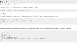 JQuery screenshot