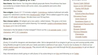 JQuery UI screenshot