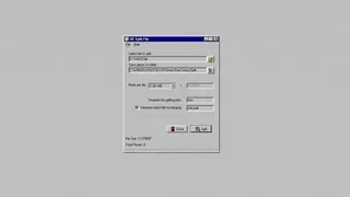 JR Split File screenshot