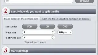 JR Split File screenshot