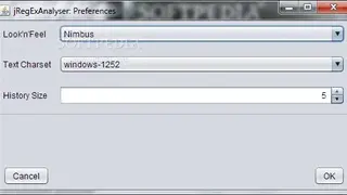jRegExAnalyser screenshot