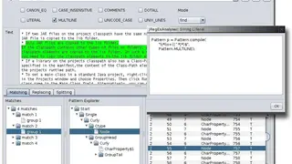 jRegExAnalyser screenshot
