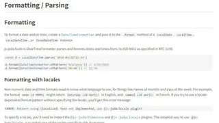 js-Joda screenshot
