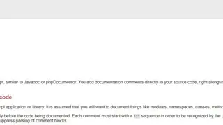 JSDoc screenshot