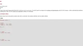 JSDoc screenshot