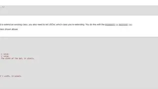 JSDoc screenshot