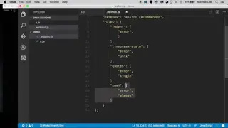JSLint screenshot
