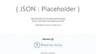 JSON Placeholder screenshot