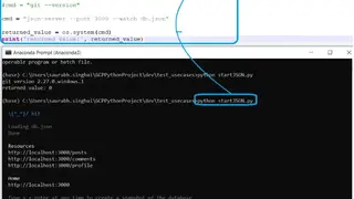 JSON Server screenshot