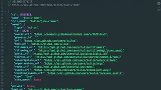 JSON Viewer screenshot