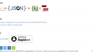 Json Xml to Excel Online Conversion screenshot