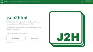 Json2html screenshot