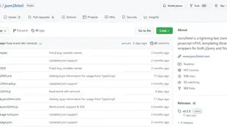 Json2html screenshot