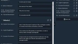 JSONBabel screenshot