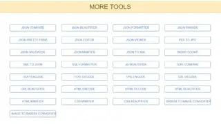 JSONCompare screenshot