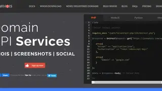 JsonWhois screenshot