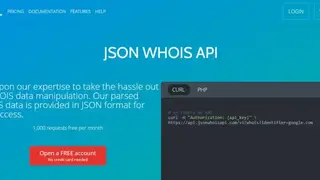 JsonWHOISAPI screenshot